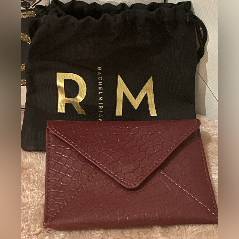 Like New Rachel Miriam Leather Cardholder with Dustbag